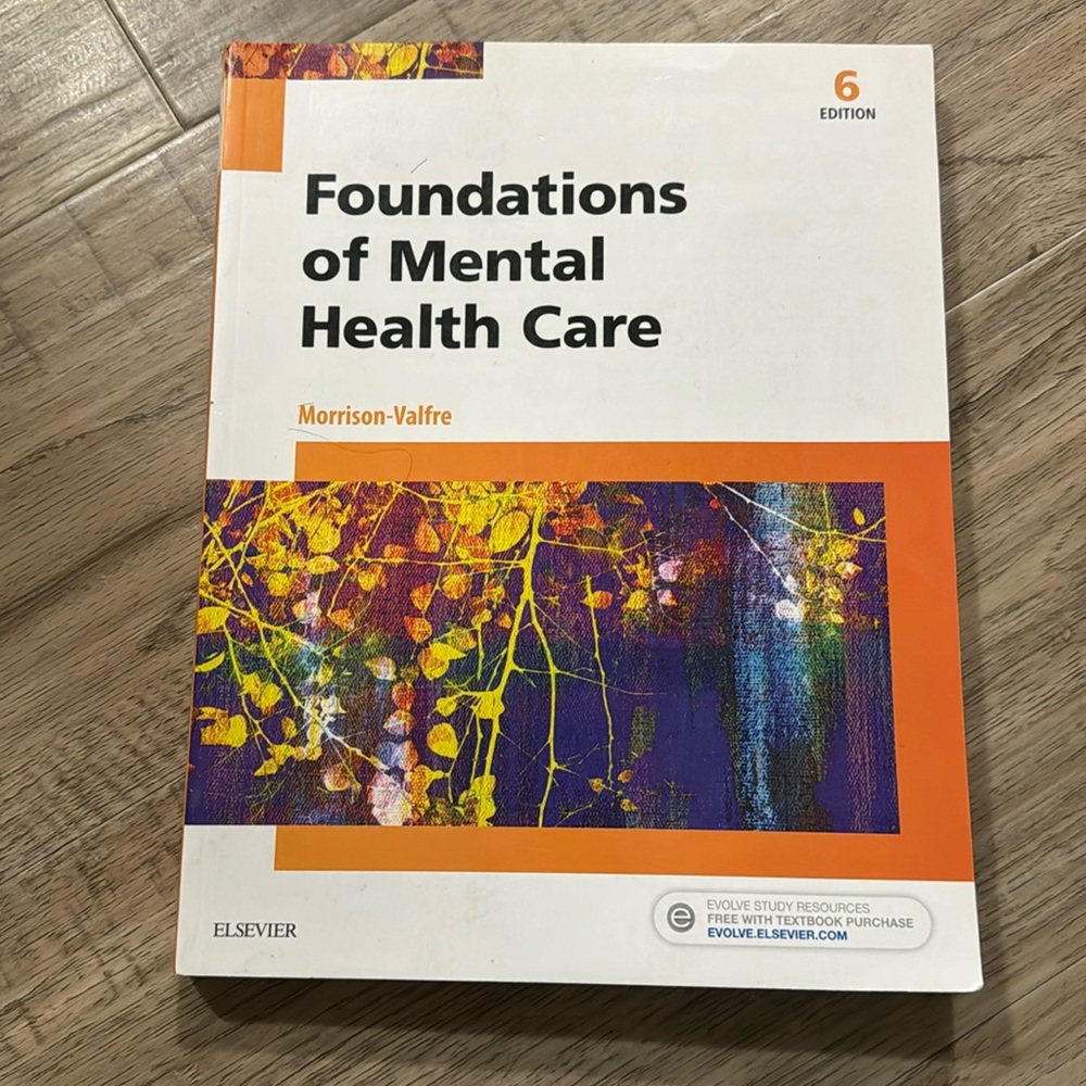 $25 Elsevier Foundations of Mental Health Care 6th Edition in good condition